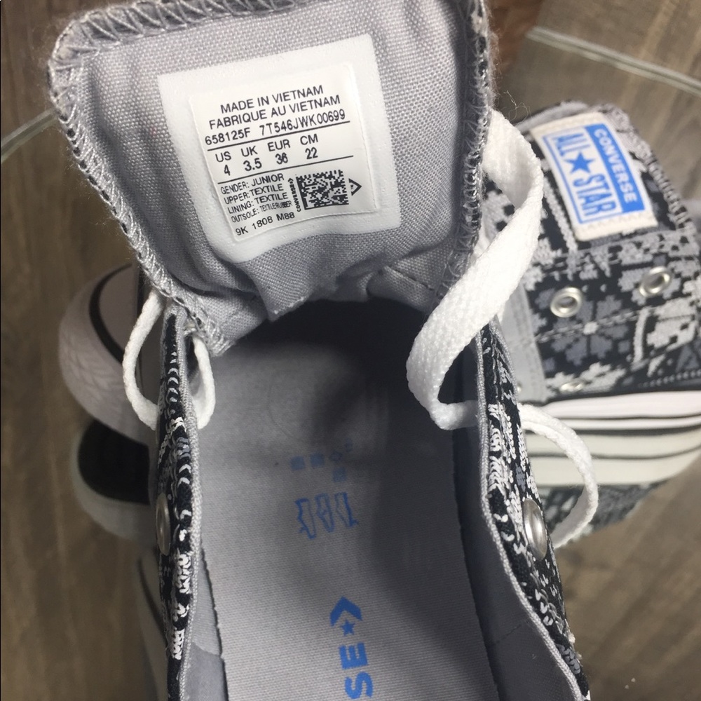🌺NWT Converse Madison OX Wolf Grey W AUTHENTIC - Picture 6 of 8